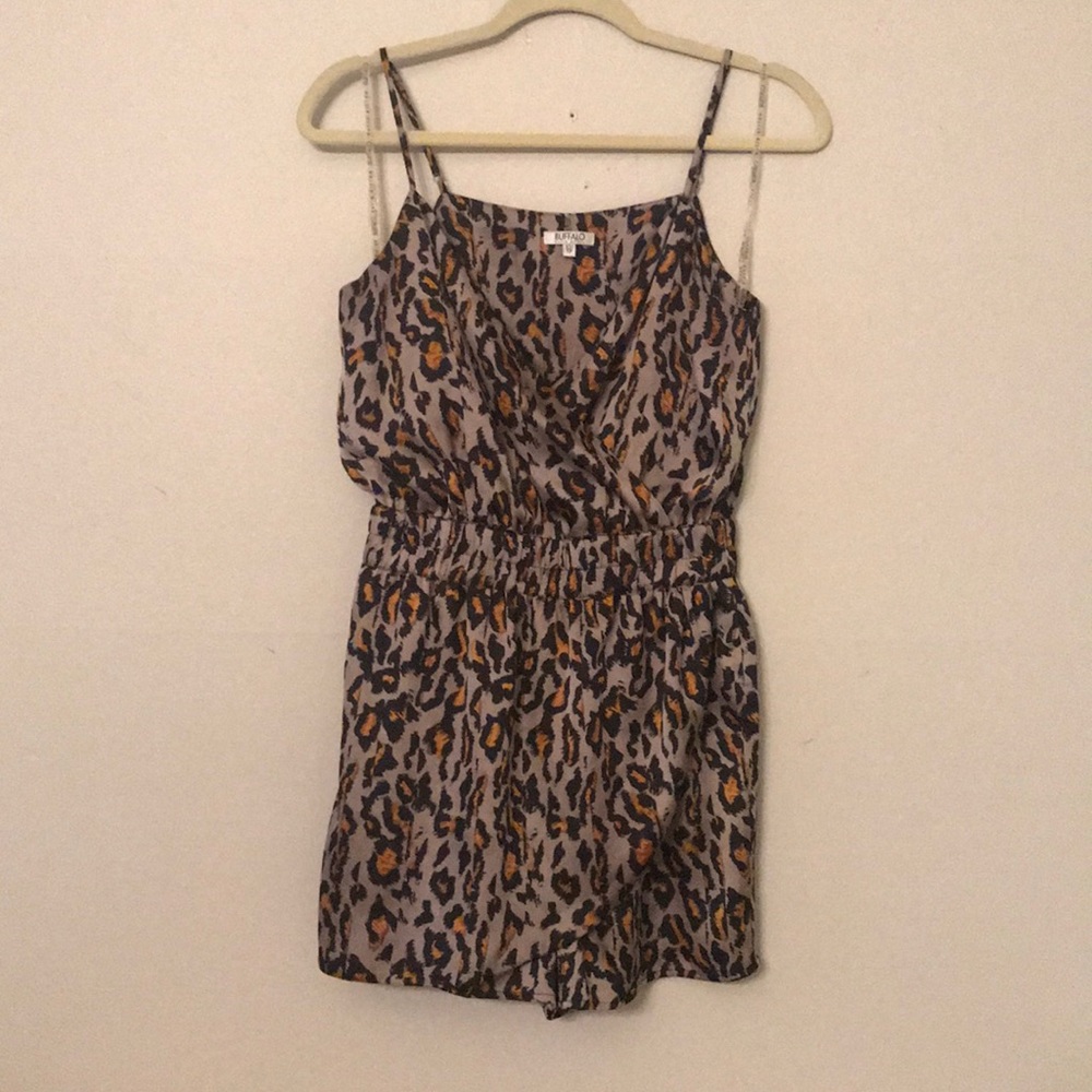 Cheetah Romper